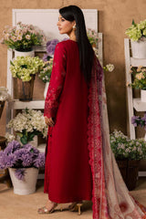 Bazar By Nureh Unstitched 3 Piece Emb Chikankari Doria Lawn Suit-NE-243