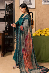 Bazar By Nureh Unstitched 3 Piece Emb Chikankari Doria Lawn Suit-NE-244