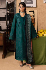 Bazar By Nureh Unstitched 3 Piece Emb Chikankari Doria Lawn Suit-NE-244