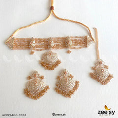 NECKLACE-0003 Champagne - Zeesy Jewellery