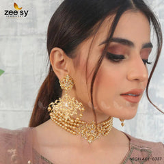 SUNFLOWER NECKLACE-0337 - Zeesy Jewellery