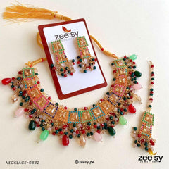 NECKLACE-0842 Multi - Zeesy Jewellery