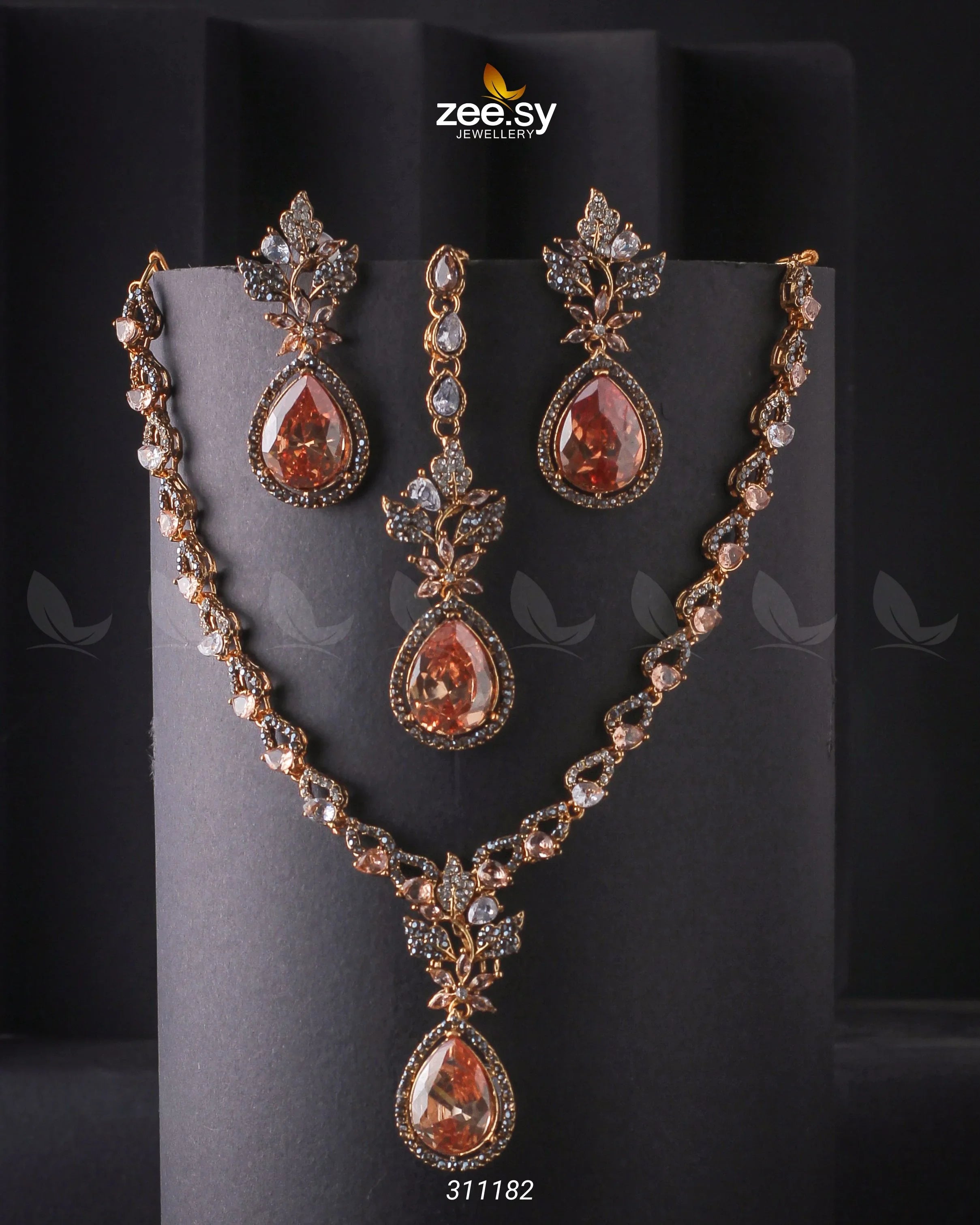 Opal Necklace Set - Zeesy Jewellery