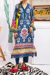 Nureh Girls Unstitched Premium Lawn Suit-NGL-01