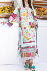 Nureh Girls Unstitched Premium Lawn Suit-NGL-04