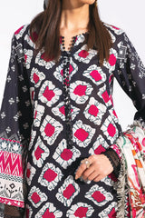 Nureh Girls Unstitched Premium Lawn Suit-NGL-05