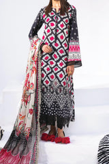 Nureh Girls Unstitched Premium Lawn Suit-NGL-05