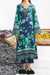 Nureh Girls Unstitched Premium Lawn Suit-NGL-06