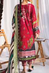 Nureh Girls Unstitched Premium Lawn Suit-NGL-08