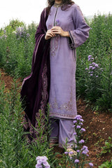 Zara Shahjahan Unstitched 3 Piece Winter Shawl Suit-Nihal