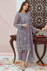Noor Jahan By Noorma Kaamal Unstitched 3 Piece Luxury Chiffon Suit-NK-C04