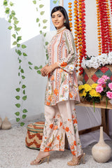 Jogi Pretty Pret By Noorma Kaamal Stitched 2 Piece Lawn Vol-04 Collection-NK-JP-06