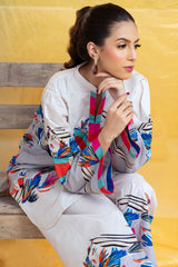 Jogi Pretty Pret By Noorma Kaamal Stitched 2 Piece Printed Twisted Lawn Vol-09 Suit-NK-JP-23