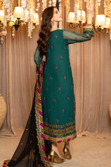 Lallaria By Noorma Kaamal Stitched 3 Piece Fancy Formals Vol-01 Collection'2024-NK-LLC-08