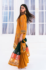 Lallaria By Noorma Kaamal Unstitched 3 Piece Luxury Chiffon Vol-03 Suit-NK-LLC-21