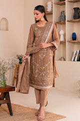 Lallaria By Noorma Kaamal Unstitched 3 Piece Luxury Chiffon Vol-03 Suit-NK-LLC-27