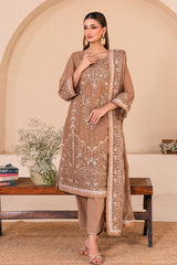 Lallaria By Noorma Kaamal Unstitched 3 Piece Luxury Chiffon Vol-03 Suit-NK-LLC-27