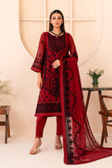 Lallaria By Noorma Kaamal Unstitched 3 Piece Luxury Chiffon Vol-03 Suit-NK-LLC-30
