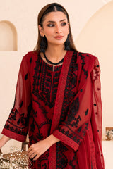 Lallaria By Noorma Kaamal Unstitched 3 Piece Luxury Chiffon Vol-03 Suit-NK-LLC-30