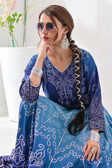 Jogi By Noorma Kaamal Unstitched 2 Piece Printed Raw Silk Suit-NK-RSP-01
