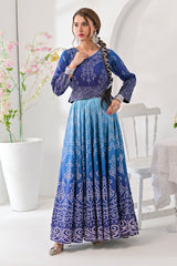 Jogi By Noorma Kaamal Unstitched 2 Piece Printed Raw Silk Suit-NK-RSP-01