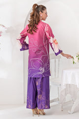 Jogi By Noorma Kaamal Unstitched 2 Piece Printed Raw Silk Suit-NK-RSP-02