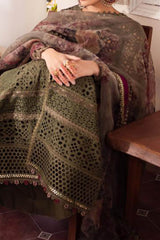 Nani Ka Ghar By Iznik Unstitched 3 Piece Eid Lawn Collection'2024-NKG-10-Surmai