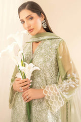 Xenia Unstitched 3 Piece Luxury Formals Vol-02 Suit-Nora