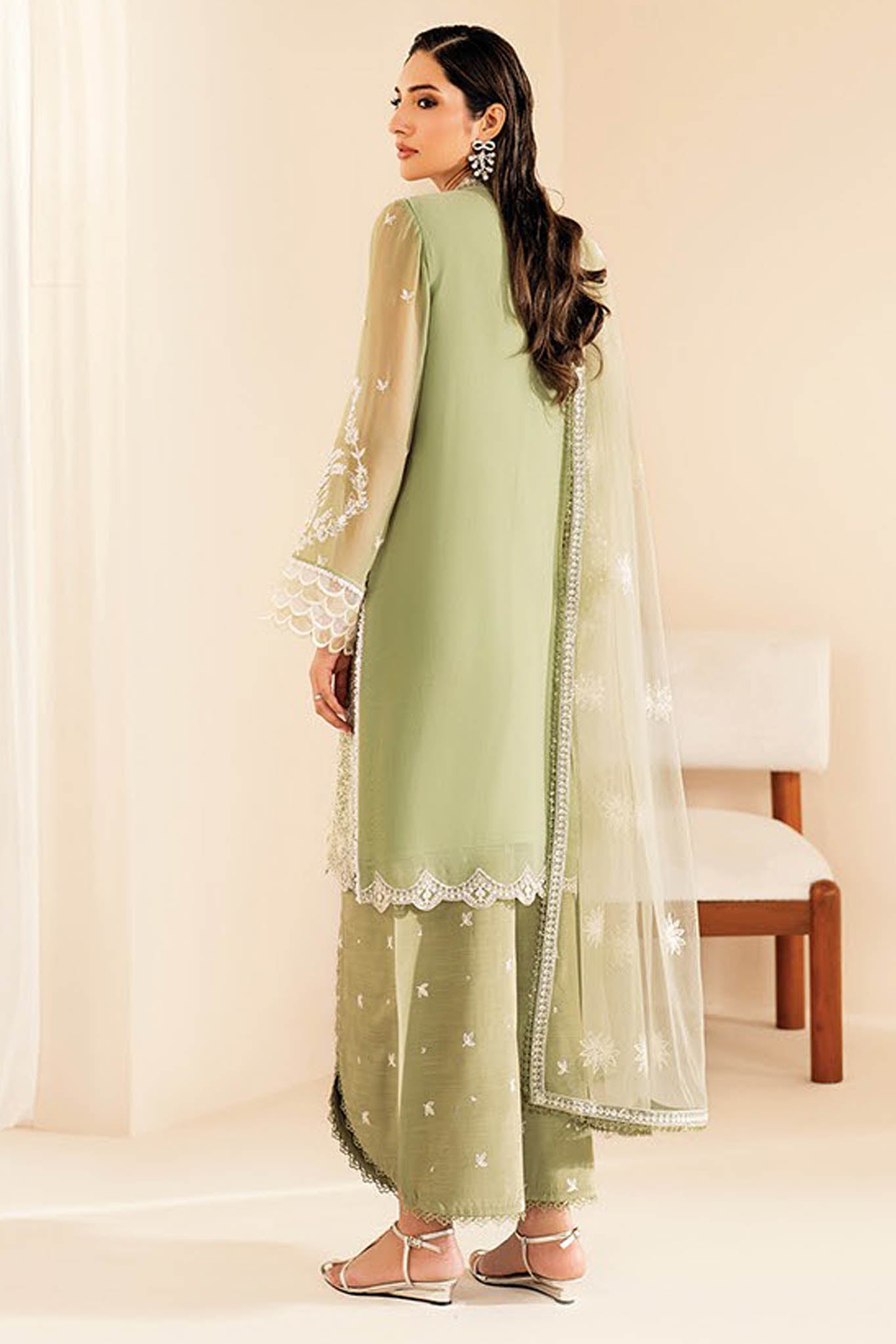 Xenia Unstitched 3 Piece Luxury Formals Vol-02 Collection'2025-Nora