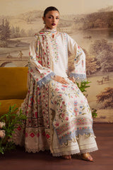 Nova By Mahnur Unstitched 3 Piece Khaddar Winter Suit-NK-01