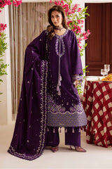 Nova By Mahnur Unstitched 3 Piece Khaddar Winter Suit-NK-02