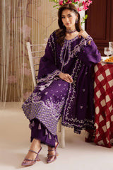 Nova By Mahnur Unstitched 3 Piece Khaddar Winter Suit-NK-02