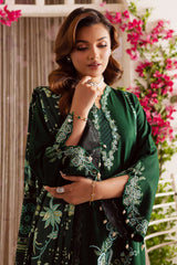 Nova By Mahnur Unstitched 3 Piece Khaddar Winter Suit-NK-03