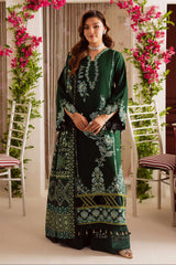 Nova By Mahnur Unstitched 3 Piece Khaddar Winter Suit-NK-03