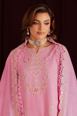 Nova By Mahnur Unstitched 3 Piece Khaddar Winter Suit-NK-05