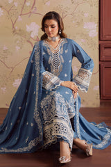 Nova By Mahnur Unstitched 3 Piece Khaddar Winter Suit-NK-07