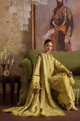 Nova By Mahnur Unstitched 3 Piece Khaddar Winter Suit-NK-10