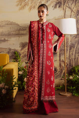 Nova By Mahnur Unstitched 3 Piece Khaddar Winter Suit-NK-12