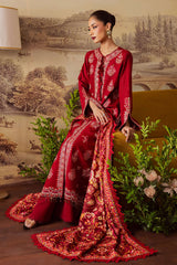 Nova By Mahnur Unstitched 3 Piece Khaddar Winter Suit-NK-12