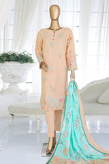 Ninokara By HZ Unstitched 3 Piece Printed Lawn Collection-NP-1174