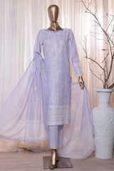 Ninokara Prints By HZ Unstitched 3 Piece Digital Printed Lawn Suit-NP-202