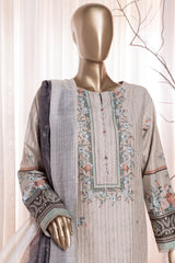 Ninokara Prints By HZ Unstitched 3 Piece Digital Printed Lawn Suit-NP-204