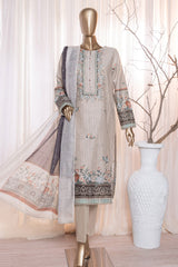 Ninokara Prints By HZ Unstitched 3 Piece Digital Printed Lawn Suit-NP-204