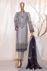 Ninokara Prints By HZ Unstitched 3 Piece Digital Printed Lawn Suit-NP-205