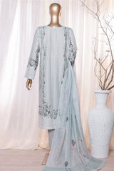 Ninokara Prints By HZ Unstitched 3 Piece Digital Printed Lawn Suit-NP-206