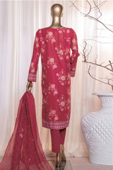 Ninokara Prints By HZ Unstitched 3 Piece Digital Printed Lawn Suit-NP-209