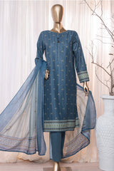 Ninokara Prints By HZ Unstitched 3 Piece Digital Printed Lawn Suit-NP-210