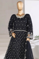 Mahpara By Sada Bahar Stitched 3 Piece Festive Formals Limited Edition Suit-NP-34-Black