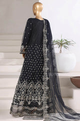 Mahpara By Sada Bahar Stitched 3 Piece Festive Formals Limited Edition Collection'2025-NP-34-Black