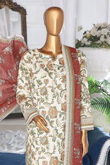 Nayab By HZ Unstitched 3 Piece Digital Printed Doriya Lawn Vol-03 Suit-NPD-01